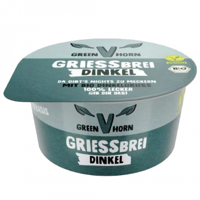 Greenhorn porridge di semola di farro vegan (150g)